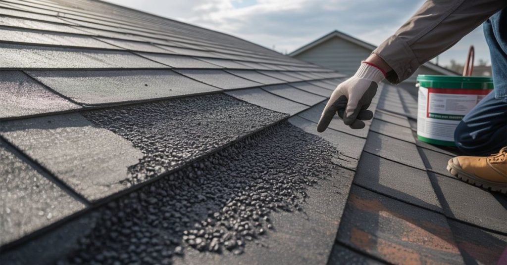 How to Repair Granular Loss on the Roof Without Replacing It