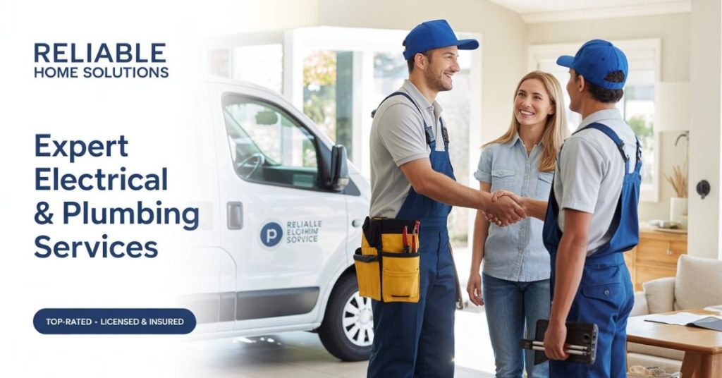 Top-Rated Electrical & Plumbing Services for Homes and Businesses