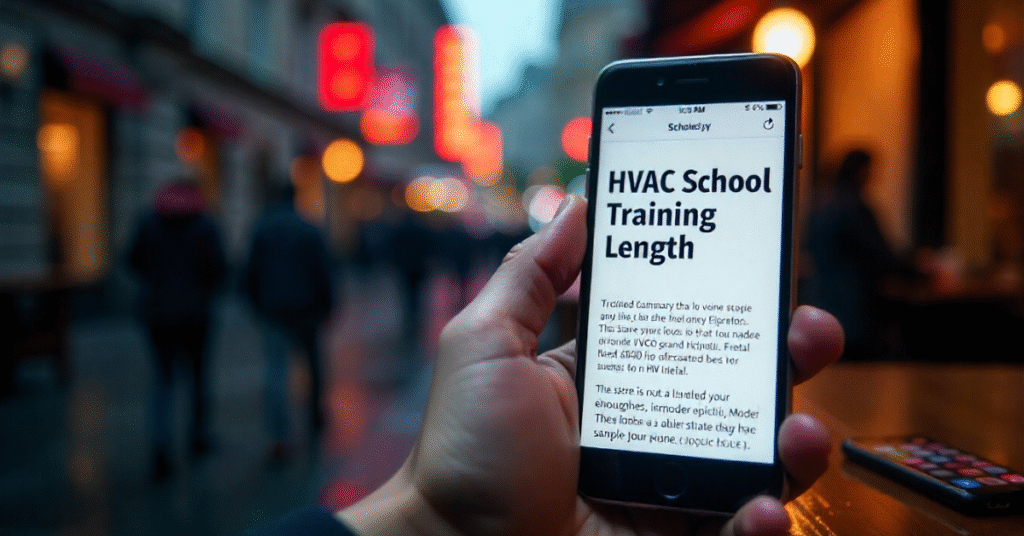 How Long is HVAC School?